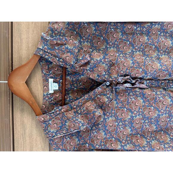 Sundance Jeanie Ruffle Floral Puff Sleeve Top Blouse Women’s size Medium Boho - Picture 5 of 12